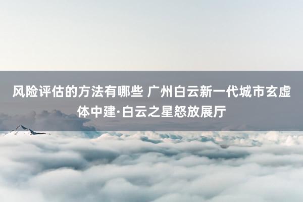 风险评估的方法有哪些 广州白云新一代城市玄虚体中建·白云之星怒放展厅